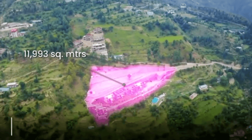11,993 sq.m. — Scale of the Land Parcel
